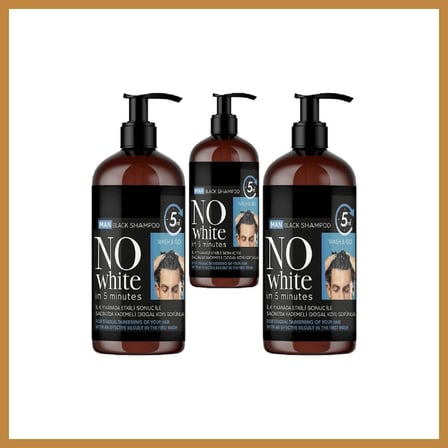 Bezos NoWhite Erkek Saç Şampuanı 250 ml 3 Adet CNK
