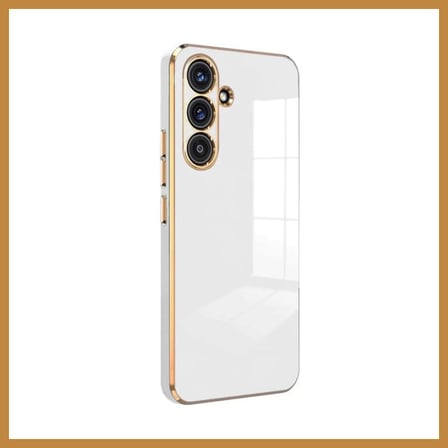 Bezos Samsung Galaxy A17 5G Uyumlu Volet Silikon - Beyaz CNK
