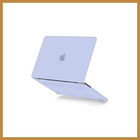 Bezos Macbook Pro 13 2020 Macbook Buzlu Kapak - Lila CNK