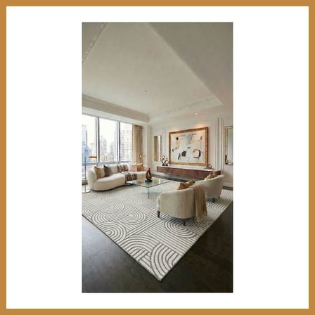 Bezos YoudayHomeCollection DELTA Model Oturma Odası Halısı · EBAT: 80X80 CNK