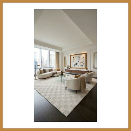 Bezos YoudayHomeCollection DELTA Model Oturma Odası Halısı · EBAT: 80X80 CNK