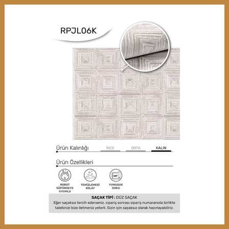 Bezos YoudayHomeCollection JALURA Model Oturma Odası Halısı · EBAT: 80X80 CNK