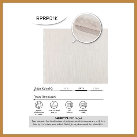 Bezos YoudayHomeCollection ROSA Model Oturma Odası Halısı · EBAT: 80X80 CNK
