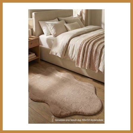 Bezos YoudayHomeCollection POLY Peluş Post Şeklinde Halı Model Oturma Odası Halısı · EBAT: 120X180 CNK