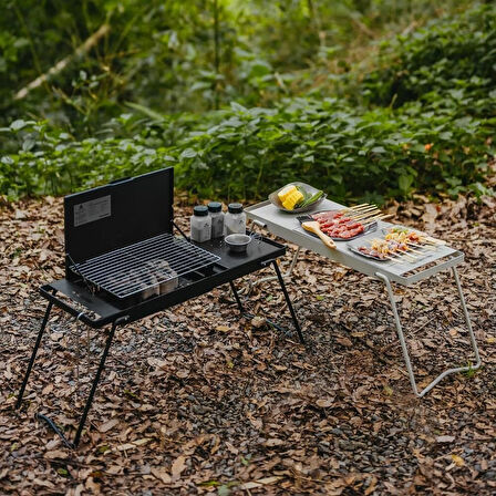 Naturehike Mangal Barbekü + Karlanabilir Masalı SANDSTONE