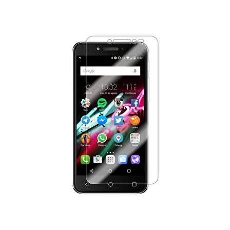 Alcatel Shine Lite Uyumlu Ekran Koruyucu Screen Protector Tempered Glass Kristal Netliğinde %100 HD Görüntü, Yüksek Kalite Temperli Kırılmaz Cam