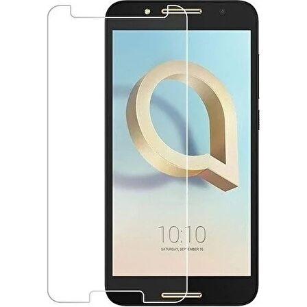 Alcatel A7 Uyumlu Ekran Koruyucu Screen Protector Tempered Glass Kristal Netliğinde %100 HD Görüntü, Yüksek Kalite Temperli Kırılmaz Cam