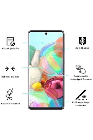 Apple iPhone 12 Mini Uyumlu Ekran Koruyucu Screen Protector Tempered Glass Kristal Netliğinde %100 HD Görüntü, Yüksek Kalite Temperli Kırılmaz Cam