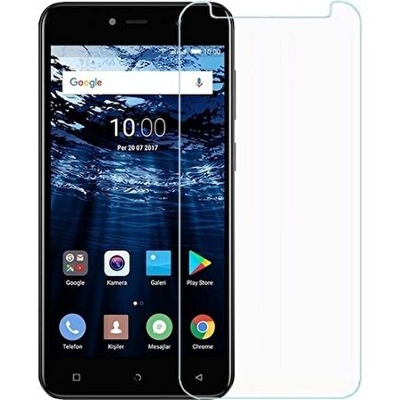 Casper Via P2 Uyumlu Ekran Koruyucu Screen Protector Tempered Glass Kristal Netliğinde %100 HD Görüntü, Yüksek Kalite Temperli Kırılmaz Cam