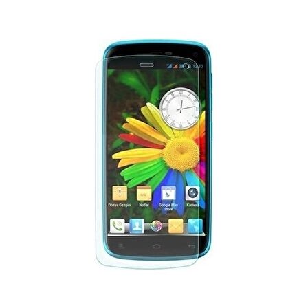 General Mobile Discovery E3 Uyumlu Ekran Koruyucu Screen Protector Tempered Glass Kristal Netliğinde %100 HD Görüntü, Yüksek Kalite Temperli Kırılmaz Cam