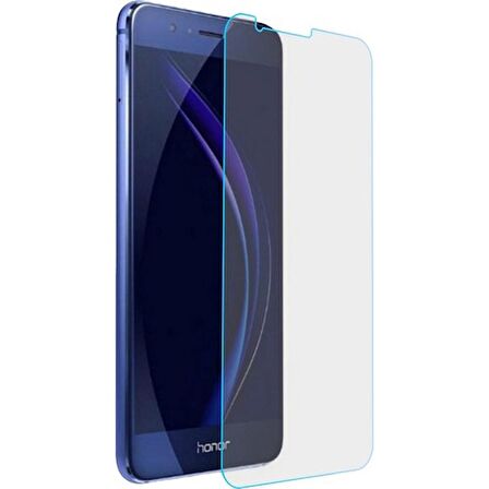 Huawei Honor 8 Uyumlu Ekran Koruyucu Screen Protector Tempered Glass Kristal Netliğinde %100 HD Görüntü, Yüksek Kalite Temperli Kırılmaz Cam