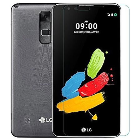 LG Stylus 2 Uyumlu Ekran Koruyucu Screen Protector Tempered Glass Kristal Netliğinde %100 HD Görüntü, Yüksek Kalite Temperli Kırılmaz Cam