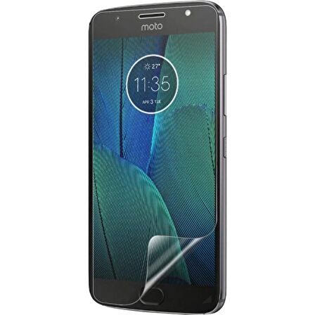 Lenovo Moto G5 Plus Uyumlu Ekran Koruyucu Screen Protector Tempered Glass Kristal Netliğinde %100 HD Görüntü, Yüksek Kalite Temperli Kırılmaz Cam