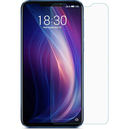 Meizu X8 Uyumlu Ekran Koruyucu Screen Protector Tempered Glass Kristal Netliğinde %100 HD Görüntü, Yüksek Kalite Temperli Kırılmaz Cam