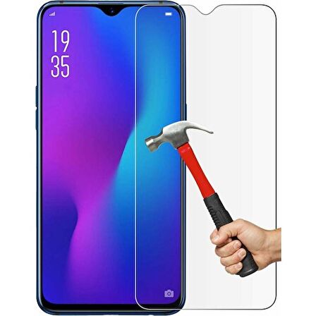 Oppo A73 Uyumlu Ekran Koruyucu Screen Protector Tempered Glass Kristal Netliğinde %100 HD Görüntü, Yüksek Kalite Temperli Kırılmaz Cam