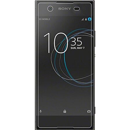 Sony Xperia L1 Uyumlu Ekran Koruyucu Screen Protector Tempered Glass Kristal Netliğinde %100 HD Görüntü, Yüksek Kalite Temperli Kırılmaz Cam