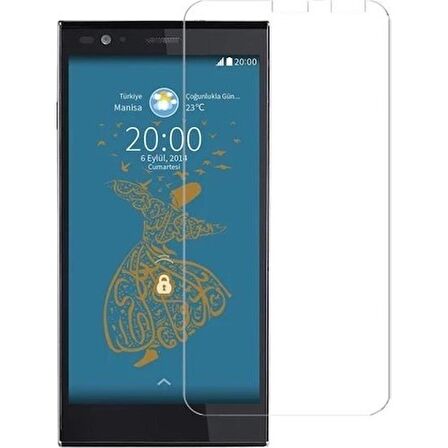 Vestel Venüs 5.5X Uyumlu Ekran Koruyucu Screen Protector Tempered Glass Kristal Netliğinde %100 HD Görüntü, Yüksek Kalite Temperli Kırılmaz Cam