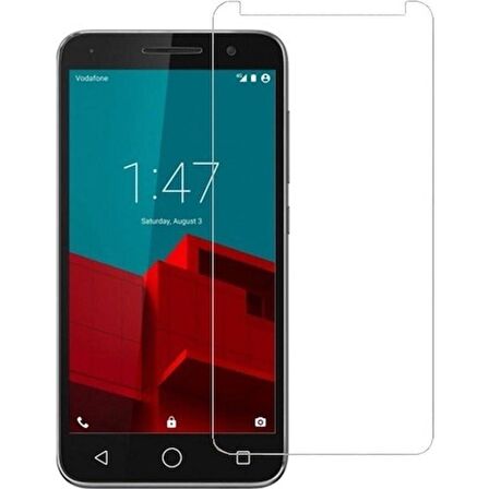 Vodafone Smart 6 Prime Uyumlu Ekran Koruyucu Screen Protector Tempered Glass Kristal Netliğinde %100 HD Görüntü, Yüksek Kalite Temperli Kırılmaz Cam