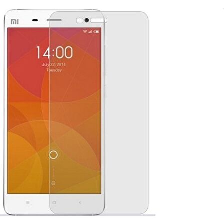 Xiaomi Mi 4 Uyumlu Ekran Koruyucu Screen Protector Tempered Glass Kristal Netliğinde %100 HD Görüntü, Yüksek Kalite Temperli Kırılmaz Cam