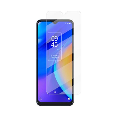 TCL 20 SE Uyumlu Ekran Koruyucu Screen Protector Tempered Glass Kristal Netliğinde %100 HD Görüntü, Yüksek Kalite Temperli Kırılmaz Cam
