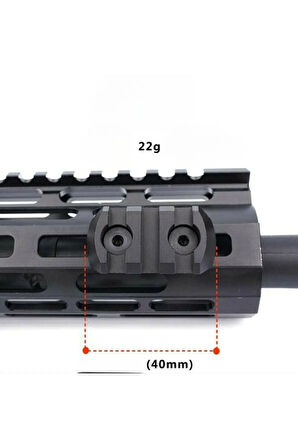 M-LOK Pikatin Ray 3 Slot
