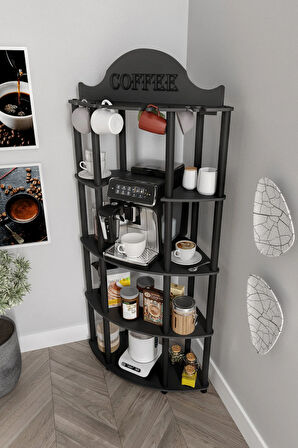 DOPPİO KAHVE KÖŞESİ SİYAH