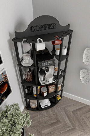 DOPPİO KAHVE KÖŞESİ SİYAH