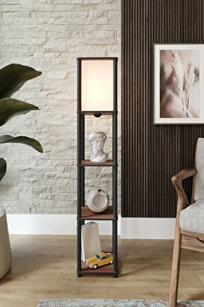 SAKAKİ RAFLI LAMBADER CEVİZ