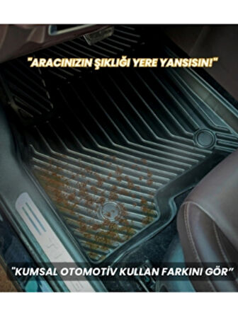 Dacia Logan (2004–2012) 3D Havuzlu Oto Paspas – Araca Özel Premium Tasarım