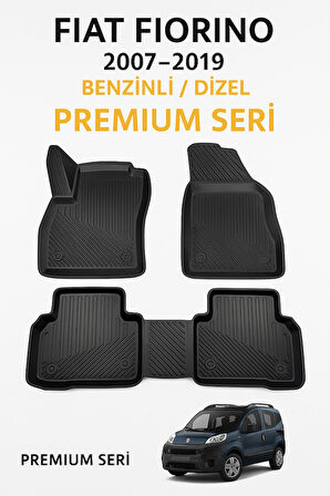Fiat Fiorino 2007–2019 Benzinli / Dizel 3D Havuzlu Oto Paspas,