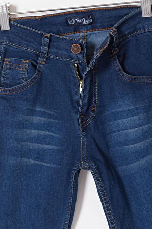 Erkek Çocuk Yıpratmalı Kot Pantolon 12-17 Yaş 13783