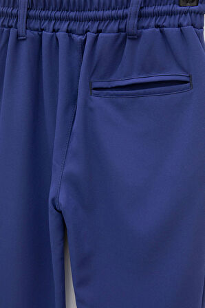 Erkek Çocuk Duble Paça Lacivert Kumaş Pantolon 21141