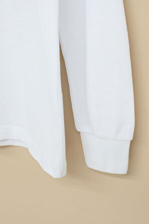 Erkek Çocuk Polo Yaka Uzun Kollu Okul Tişörtü 22710