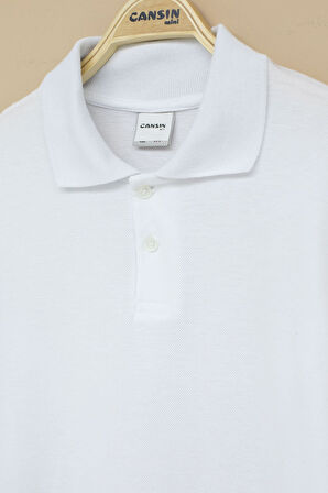 Erkek Çocuk Polo Yaka Uzun Kollu 2'li Okul Tişörtü 22714