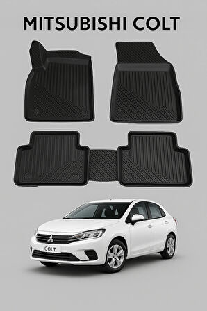 Mitsubishi Colt 2023+ Uyumlu 3D Havuzlu Oto Paspas