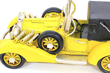 Dekoratif Metal Araba Vintage Biblo Ev Ofis Hediyelik