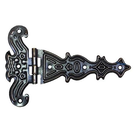 Saç Tek Kuyruklu Menteşe - 69x102 mm, Büyük, Eskitme, 100 Adet