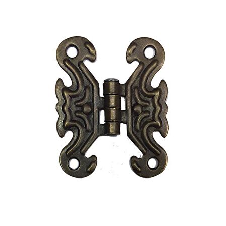 Saç Kelebek Menteşe - Küçük, Antik, 100 Adet