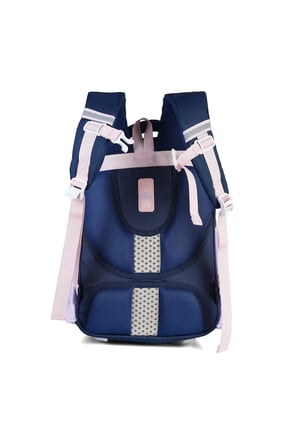 Relaxion 1816 Kız Çocuk Pembe Ergonomik Ortopedik İlkokul Çantası Seti 3'lü Aksesuarlı Beslenme ve Kalemlikli