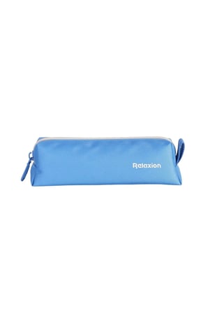 Relaxion 1920 İlkokul Erkek Çocuk Mavi Ergonomik Okul Çantası 3'lü Set Beslenme Çantalı Kalemlikli