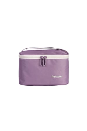 Relaxion 1920 İlkokul Kız Çocuk Mor Ergonomik Okul Çantası 3'lü Set Beslenme Çantalı Kalemlikli