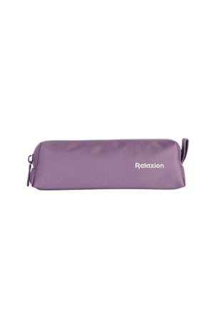 Relaxion 1920 İlkokul Kız Çocuk Mor Ergonomik Okul Çantası 3'lü Set Beslenme Çantalı Kalemlikli