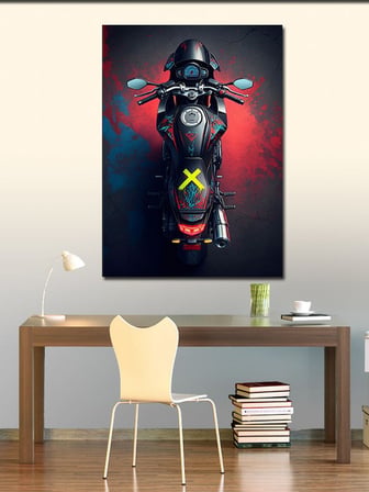 Kanvas Tablo Modern Tasarımlı Motor