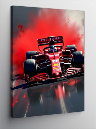 Kanvas Tablo Formula 1 Yarışı