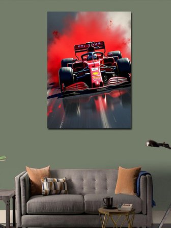 Kanvas Tablo Formula 1 Yarışı