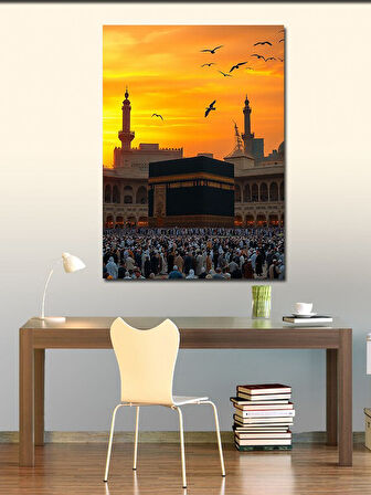 Kanvas Tablo Kabe'Nin Gün Batımı