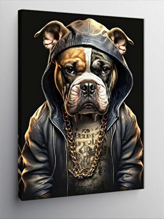 Kanvas Tablo Hip Hop Pitbull