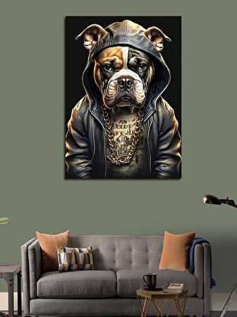 Kanvas Tablo Hip Hop Pitbull