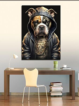 Kanvas Tablo Hip Hop Pitbull