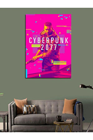 Kanvas Tablo Cyberpunk 2077